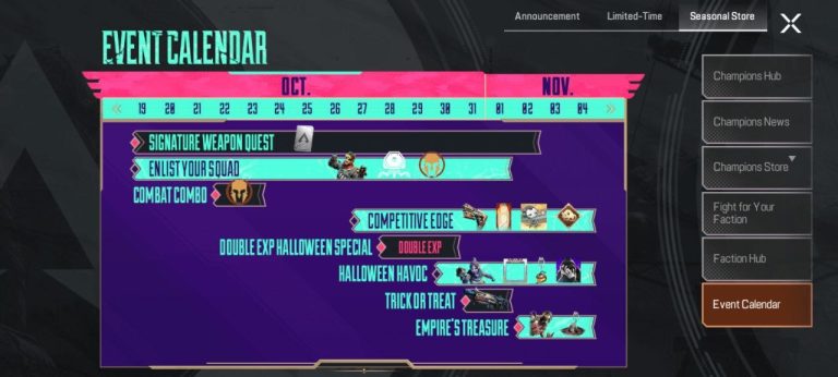 Apex Legends Mobile Season 3 Event Overview