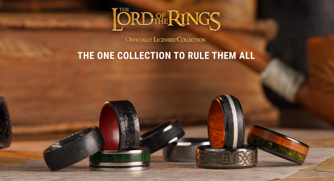 Lord Of The Rings Wedding Bands Are Here And They Look Very Nice