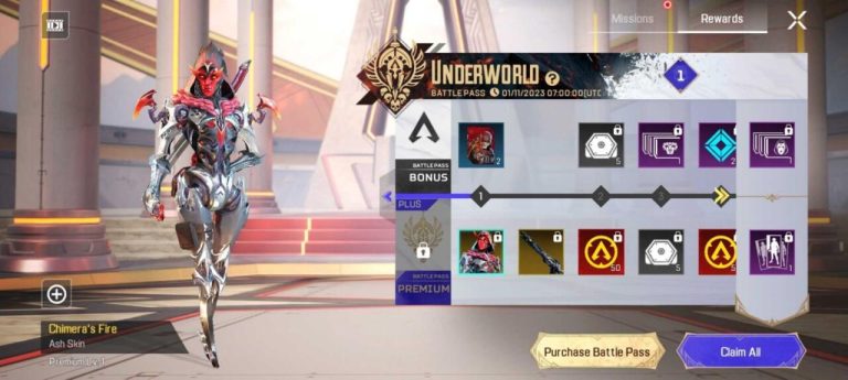 Apex Legends Mobile Underworld Patch Notes