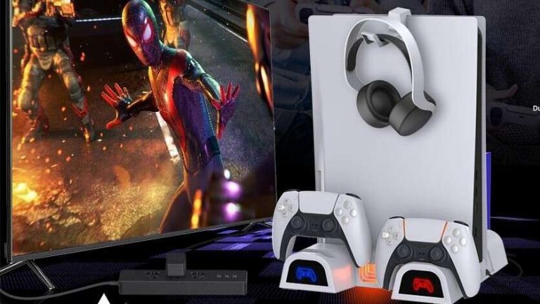PS5 Stand With Charging Station And Cooling System Is Half Off Right Now
