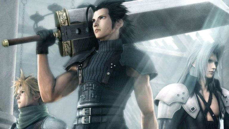 Final Fantasy VII Crisis Core Has A Getty Watermark In It