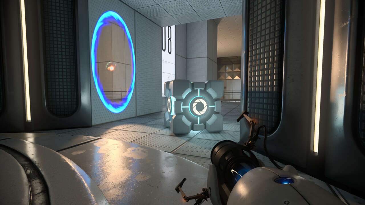 Portal's Free Remaster With Ray Tracing Available Now On Steam