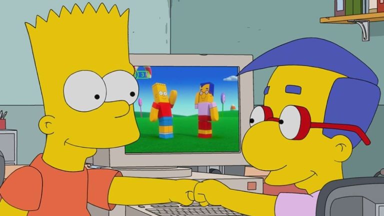 The Latest Simpsons Episode Spoofs Popular Online Game Roblox