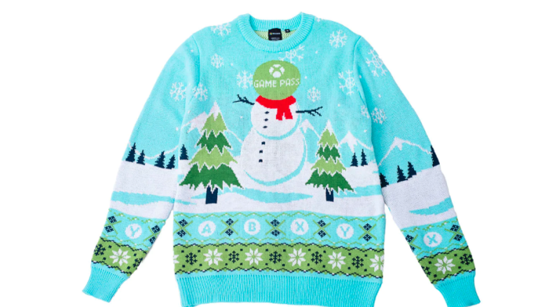 Xbox Game Pass Holiday Sweater Available Now For $75