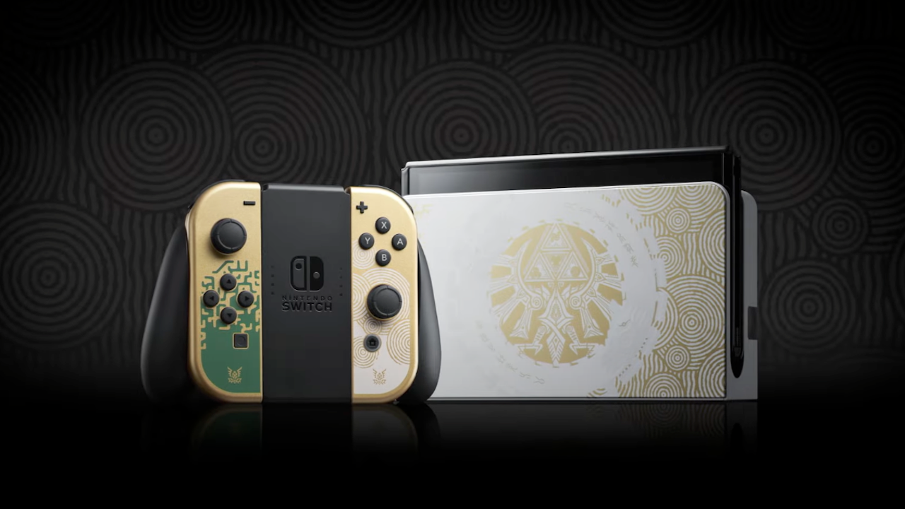 Nintendo Reveals Special-Edition Zelda Tears Of The Kingdom Switch Console with OLED Display and Controller