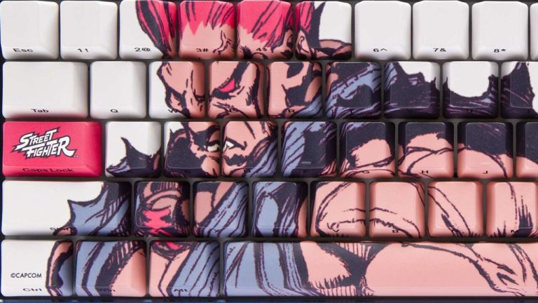 Capcom and Higround Partner to Launch Street Fighter-Themed Keyboard Line