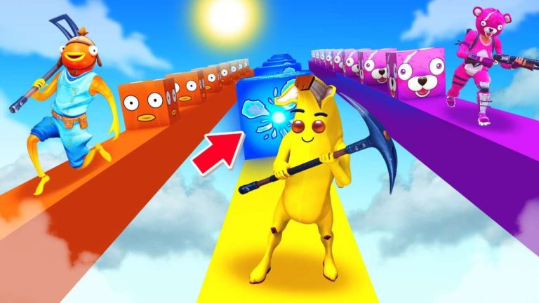 Experience the Thrill of a Randomized Fortnite Deathmatch on an Incredible New Map