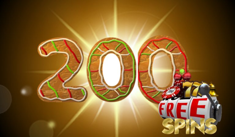 200 free spins