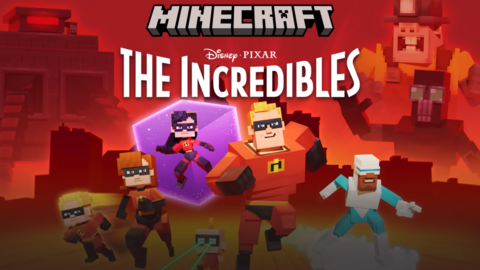 Join The Incredibles in Minecraft's New DLC Pack