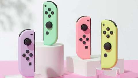 Nintendo Unveils Pastel-Colored Joy-Cons for Switch Console