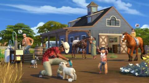 The Sims 4: Horse Ranch Expansion Pack Introduces Unicorns, Ceiling Paint, Wine-Making, and Baby Animals