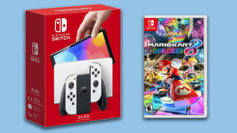 Walmart+ Subscribers Can Pre-Order Nintendo Switch OLED Bundle with Mario Kart 8 Deluxe Now