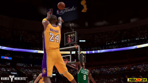 NBA 2K24 Unveils Kobe Bryant's Mamba Moments Game Mode