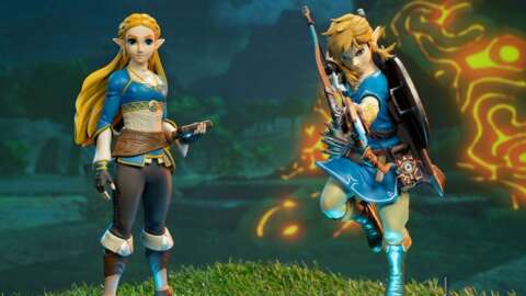 Save on The Legend of Zelda Collector's Statues at Amazon