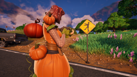 How to Destroy Zombie Road Signs in Fortnite