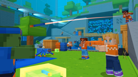 "NERF Battles Now Available in Minecraft with Latest DLC"