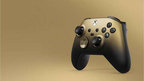 Pre-Order the New Xbox Gold Shadow Wireless Controller Now.