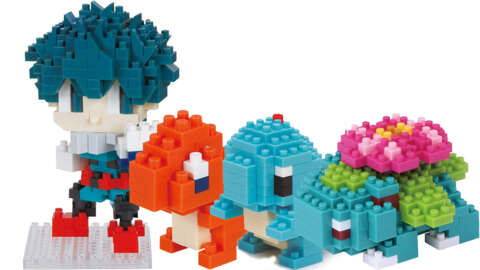 Save Money on Adorable Pokemon and My Hero Academia Nanoblock Sets