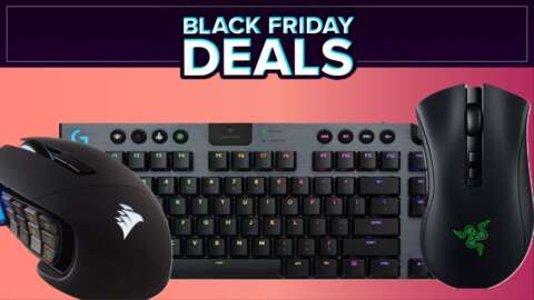 Score Big Savings on Razer, Corsair, and Other Gaming Keyboards and Mice During Black Friday