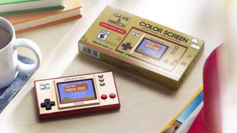 Amazon Offering Super Mario Bros. Game & Watch System For $42